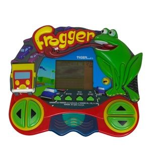 Retro 1998 Frogger -Hand-held Tiger Electronic Game- Working Rare.
